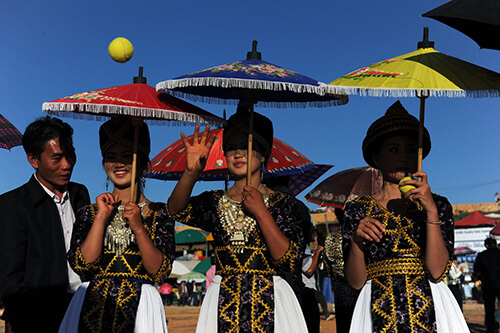 Nouvel An Hmong à Phongsavan