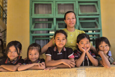 Ecole primaire de la province de Quang Nam. Photo de Luu Huong