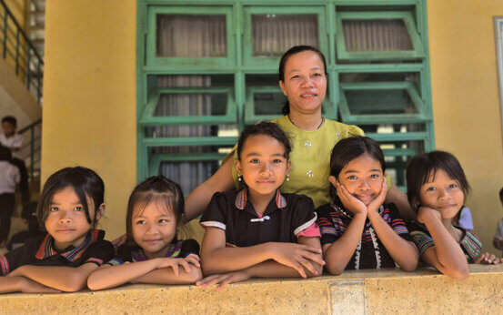 Ecole primaire de la province de Quang Nam. Photo de Luu Huong