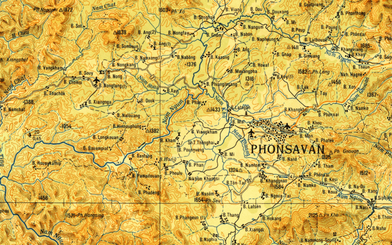 carte phonsavan