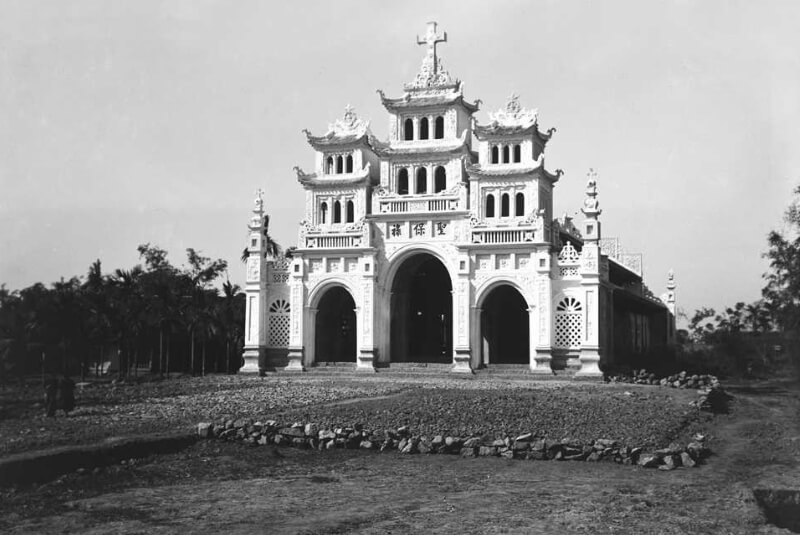 cathédrale phat diem façade