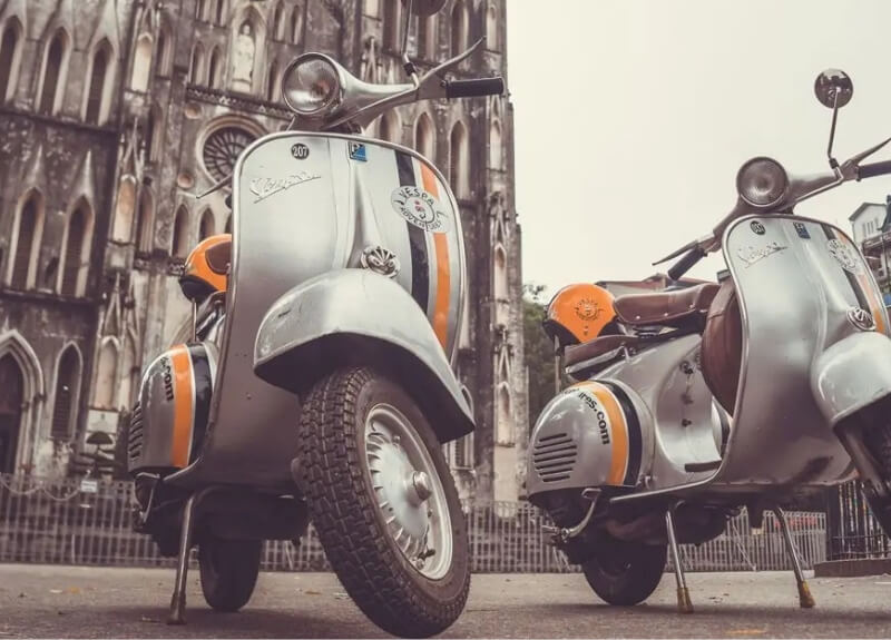 vespa tour hanoi