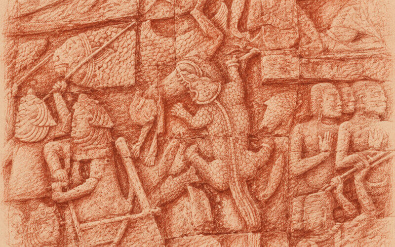 bayon soldats