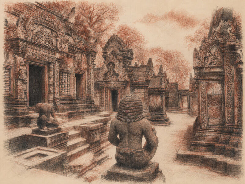 banteay srei cambodge