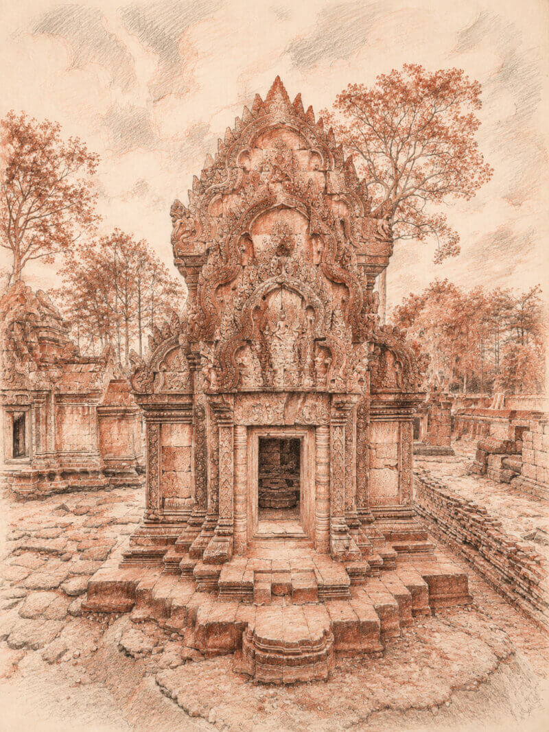 banteay srei cambodge