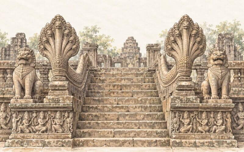 terrasses royales angkor
