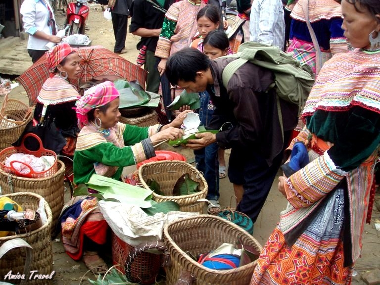 Marché de Lung Khau Nhin Marché de Lung Khau Nhin