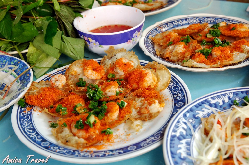 Banh khot de Vung Tau - Mini crepe Banh khot de Vung Tau - Mini crepe