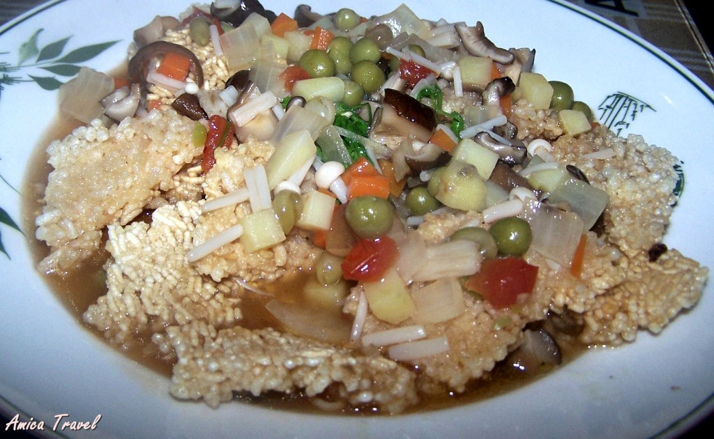 Com chay de Ninh Binh - Gratin de riz Com chay de Ninh Binh - Gratin de riz