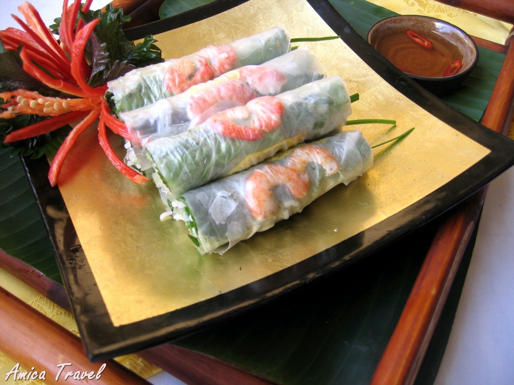 Goi cuon de Saigon - Rouleaux de printemps Goi cuon de Saigon - Rouleaux de printemps