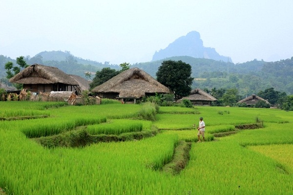village d'ethnie tay a ha giang