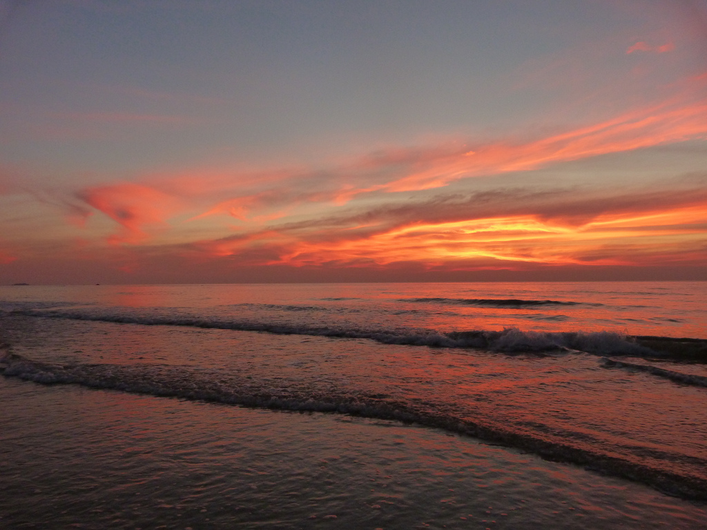 La plage de Ngwe Saung - Myanmar