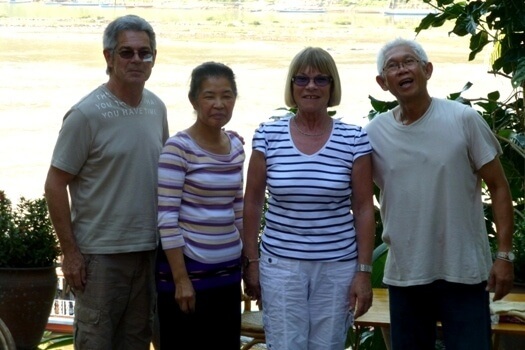 Rencontre avec Vong et Thi LP au Laos en 2013