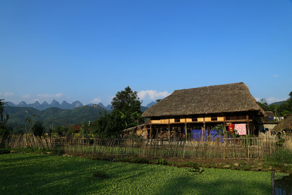Maison typique Tay a hagiang