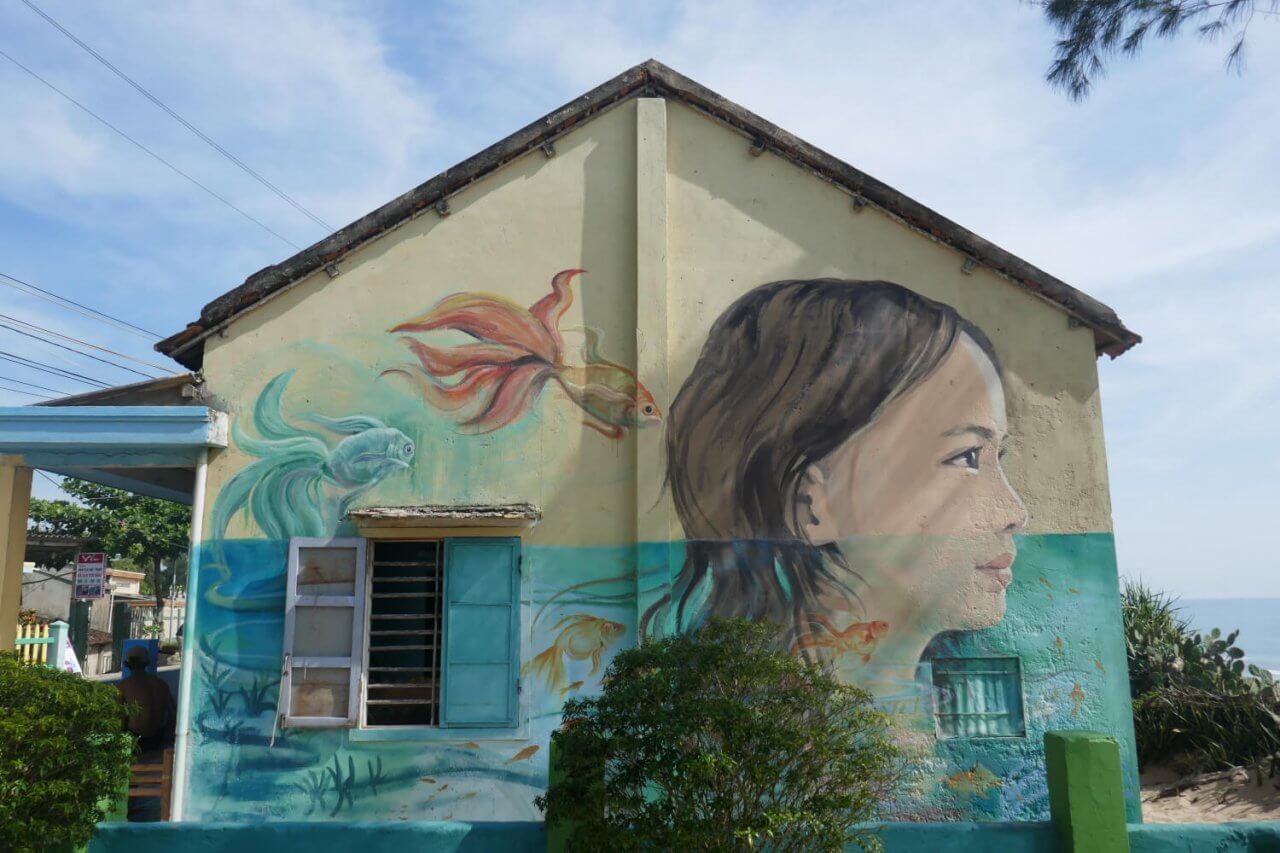 village de fresques tam thanh vietnam