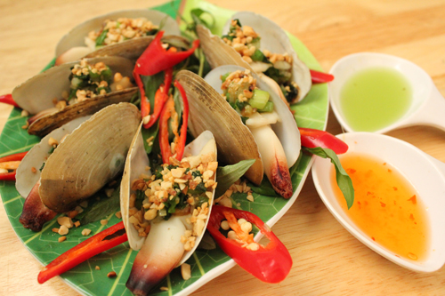 escagots de mer à Halong