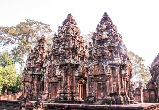 temple banteay srei cambodge