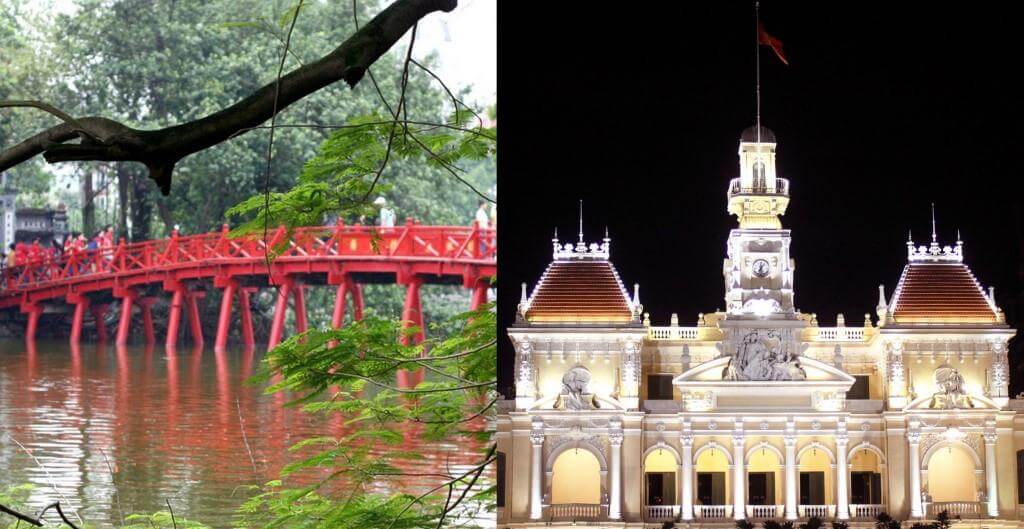 hanoi saigon hochiminh vietnam voyage