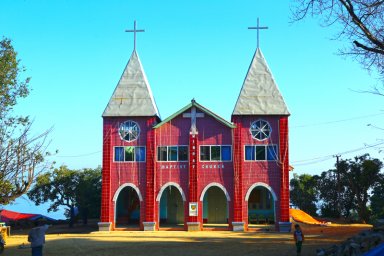 mindat myanmar église