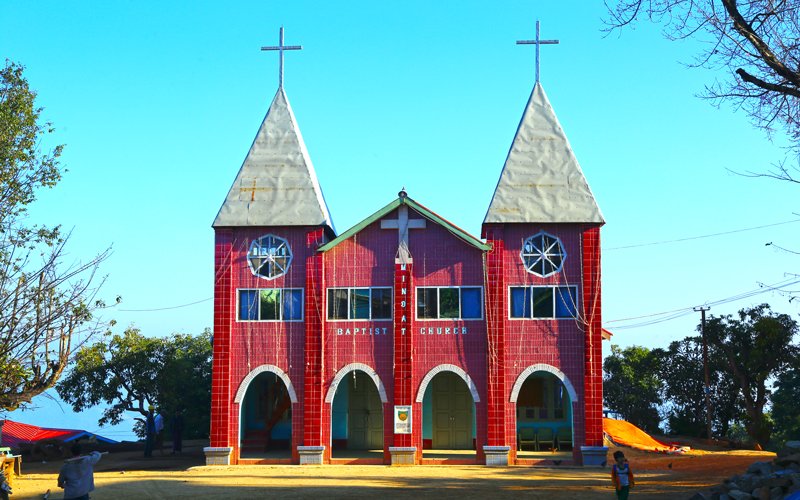 mindat myanmar église
