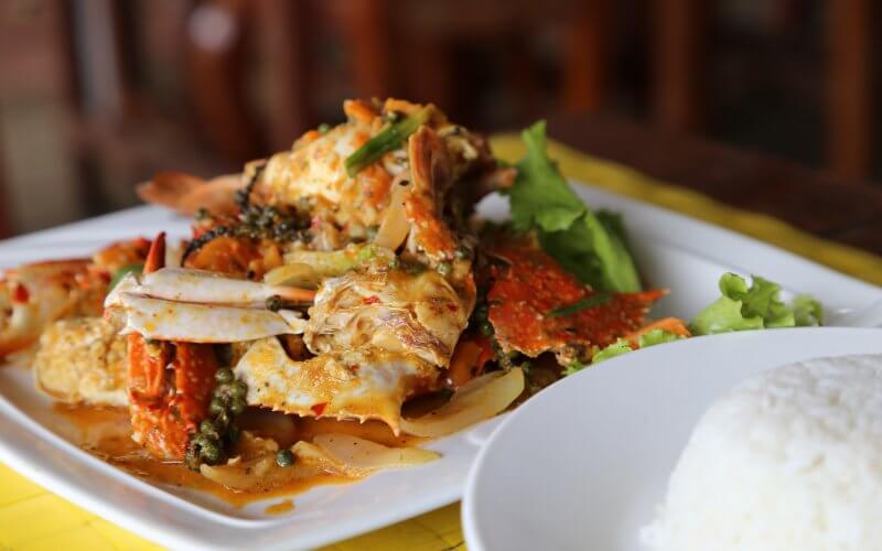 recette crabe au poivre cambodge