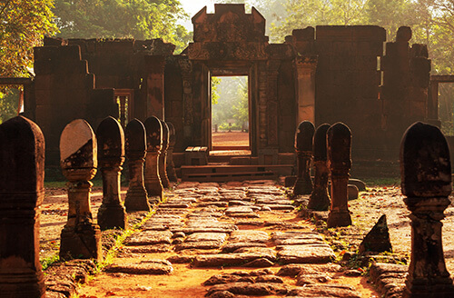 Ancien temple Koh Ker Cambodge