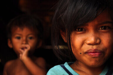 Enfants Khmer Cambodge