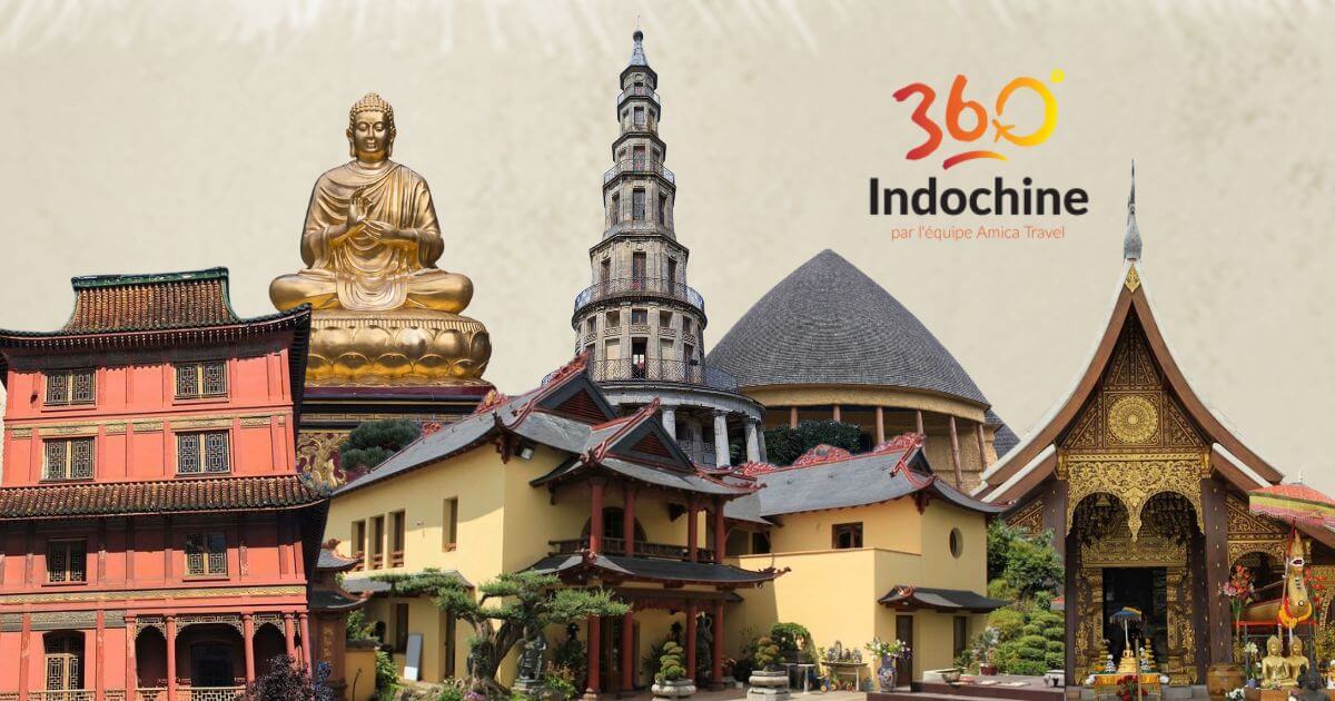 Les pagodes remarquables de France – 360 Indochine